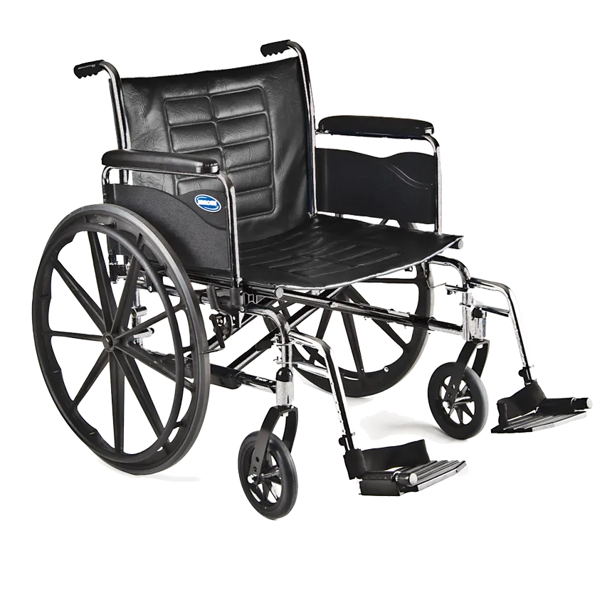 Invacare Tracer IV (24’X18”) with Desk-Length Arms Wheelchair