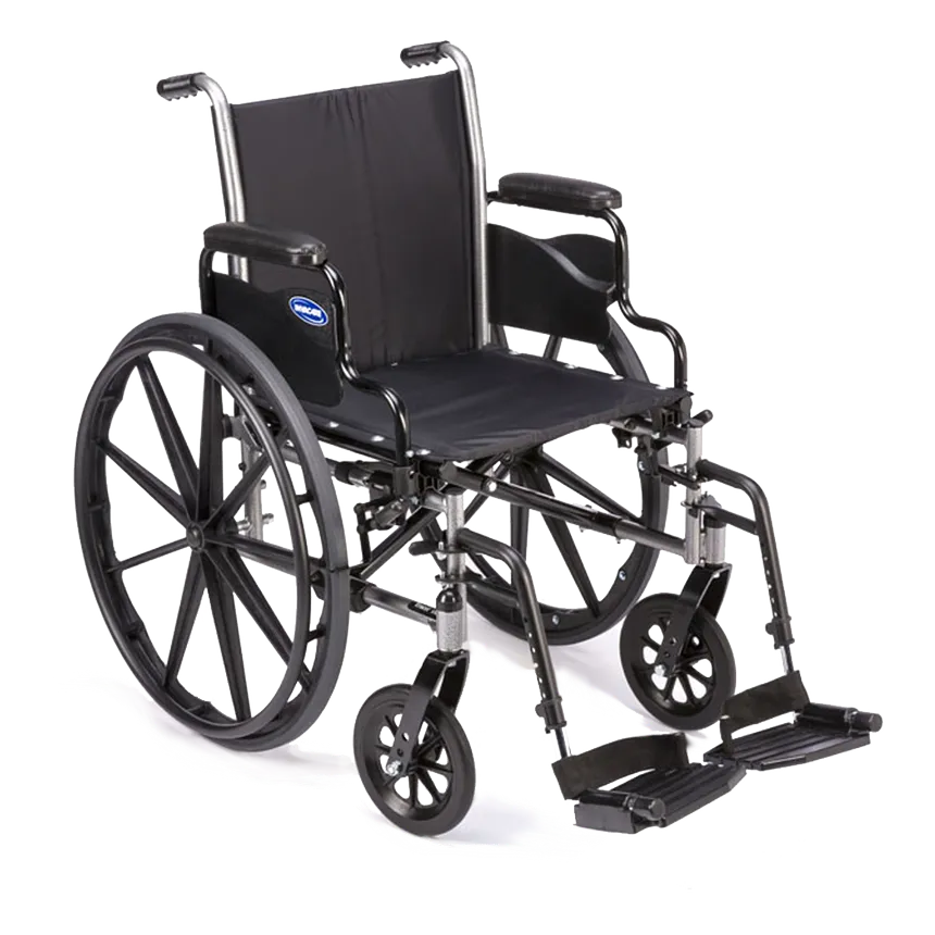Invacare Tracer IV (20'x18") with Full-Length Arms Wheelchair